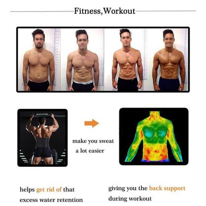 Fat Burning Waist Trainer Belt For Men