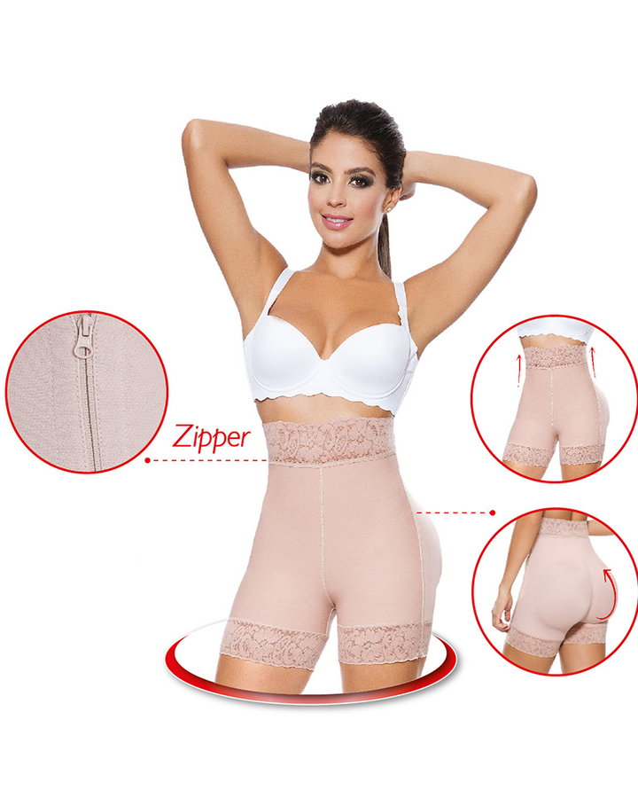 Women's Tummy Control High Waist Lace Butt Lifter