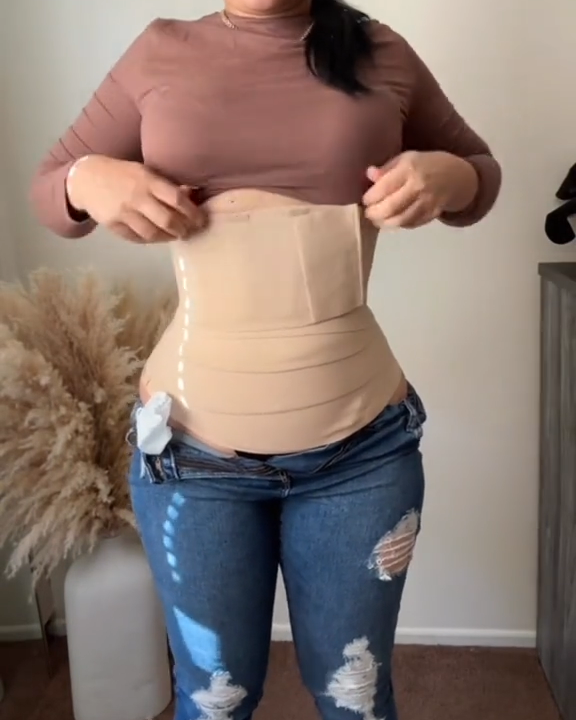 Waist Trainer for Women Sauna Trimmer Belt Waist Cincher Tummy Wrap Plus Size Snatch Me Up Bandage