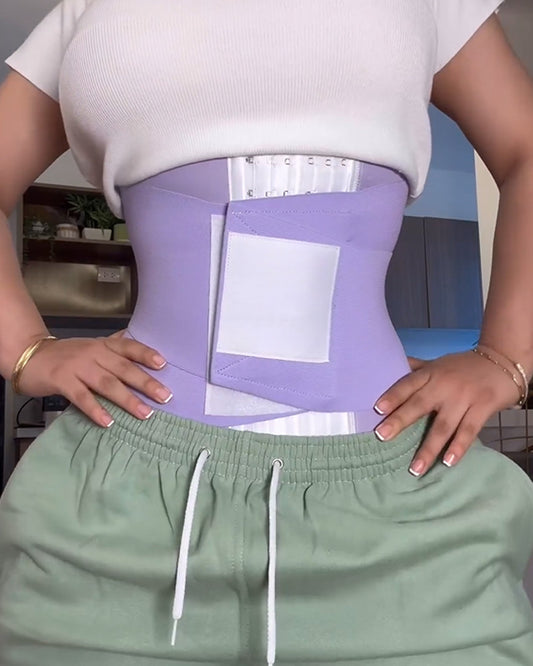 29 Steel Bone Invisible Hook And Zip Waist Trainer