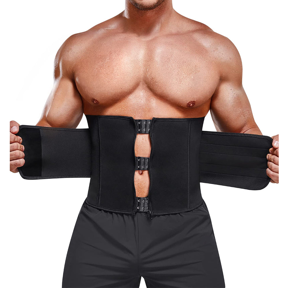 Men Sweat  Waist Trainer Sauna Belt