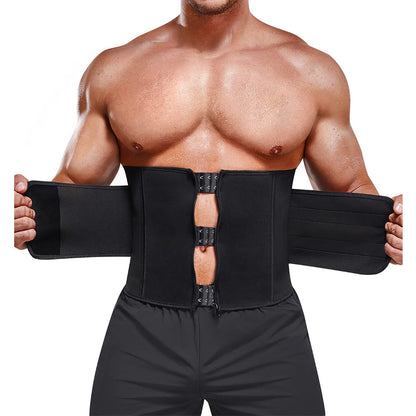 Men Sweat  Waist Trainer Sauna Belt
