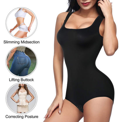 Scoop Neck Tank Tops Shapewear