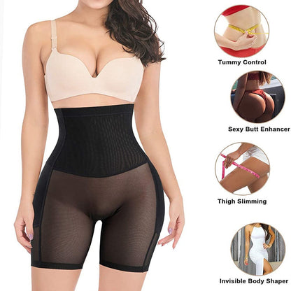 Women Butt Lifter Padded Hip Enhancer Seamless Underwear Hi- Waist Short