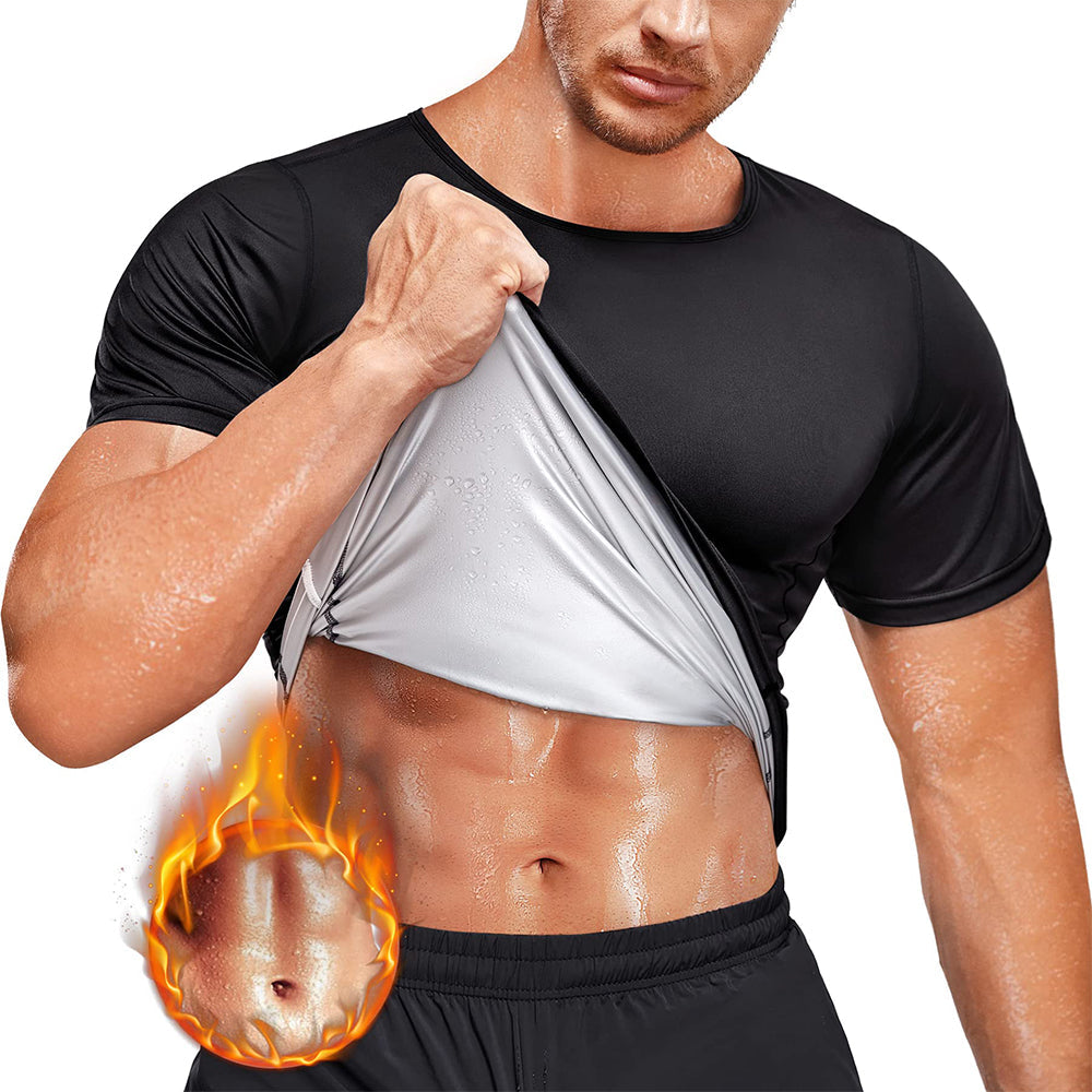 Men Sweating Crazily Sauna T-shirt