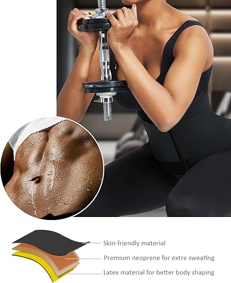 Waist Trainer Belt Waist Cincher Trimmer Ab Belt Tummy Control Body Shaper with Triple Wrap Women and Men