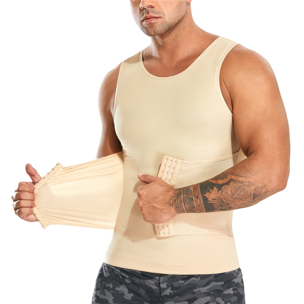 Men Compression Abdomen Body Shaper Vest