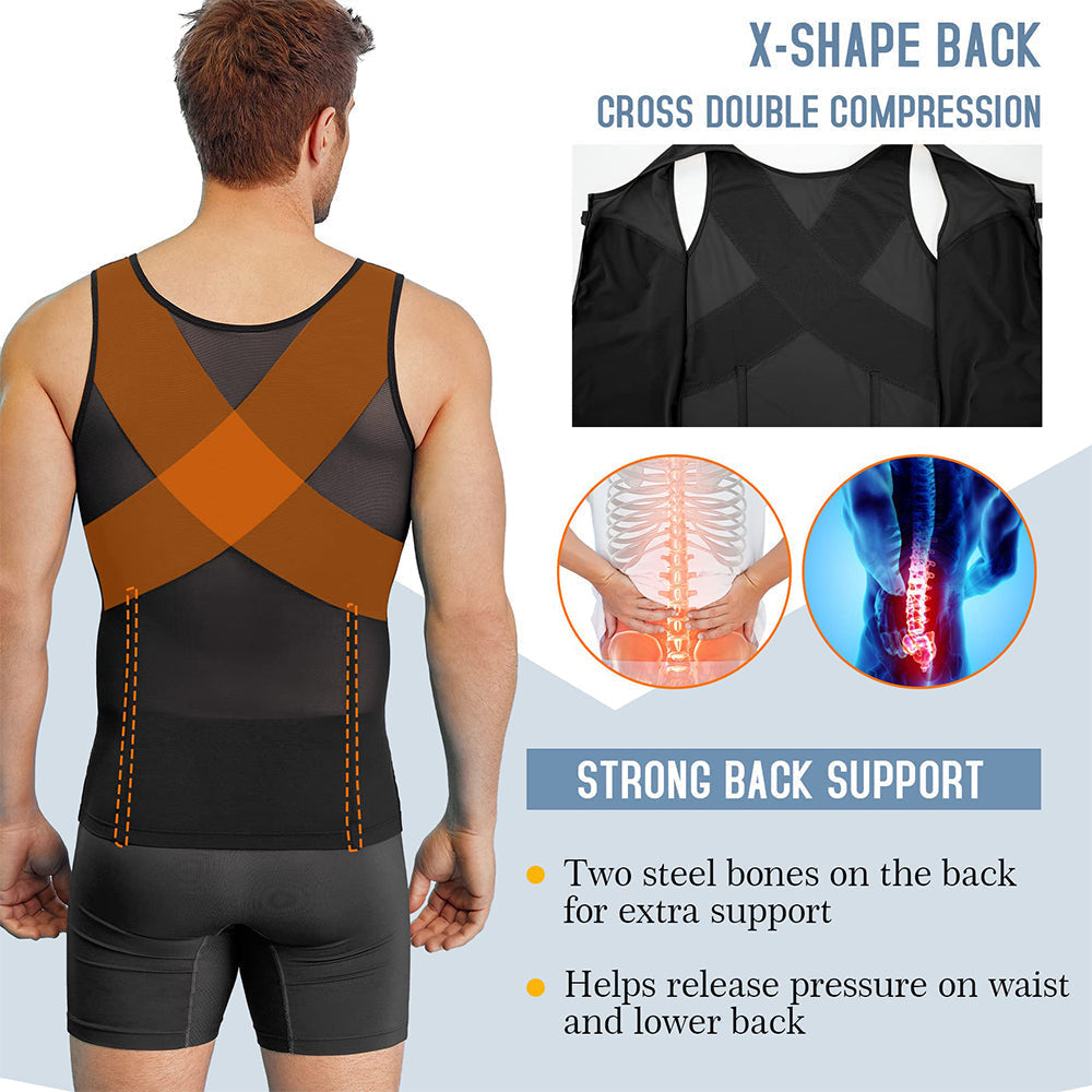 3-in-1 Tummy Control Compression Vest