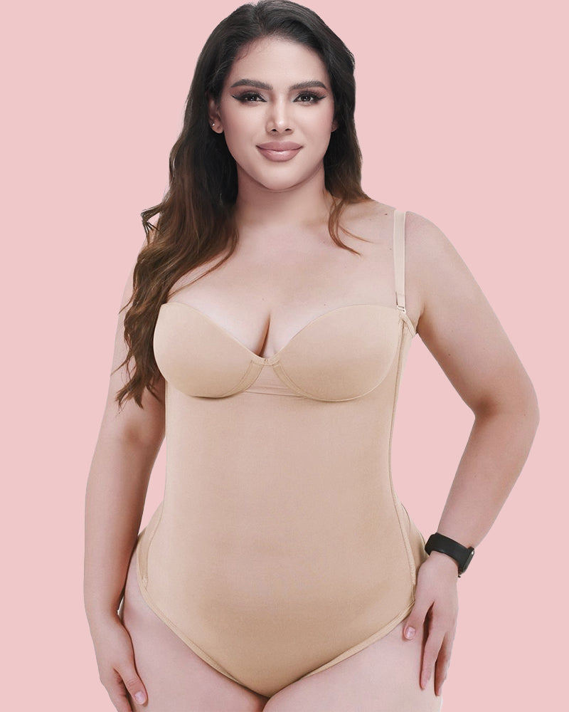 Back Lace-up Thong Seamless Shapewear