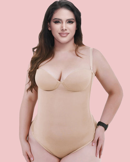 Back Lace-up Thong Seamless Shapewear