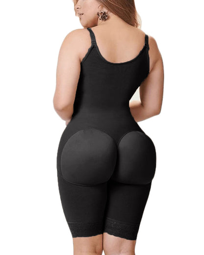 Knee Length Under Bust Shapewear for Women Postpartum Corsets