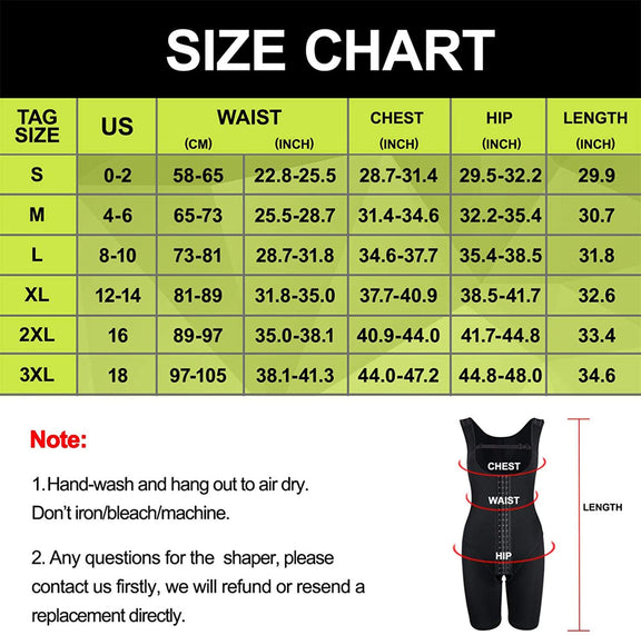 Women’s Waist Trainer Full Bodysuit