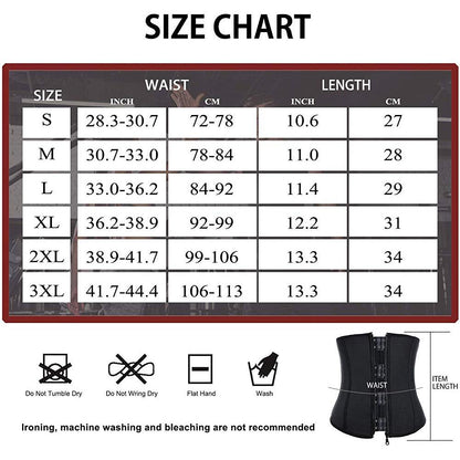 Men Waist Trainer Slimming Belt Neoprene Fat Burner Sweat Trimmer