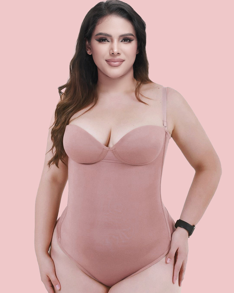 Back Lace-up Thong Seamless Shapewear