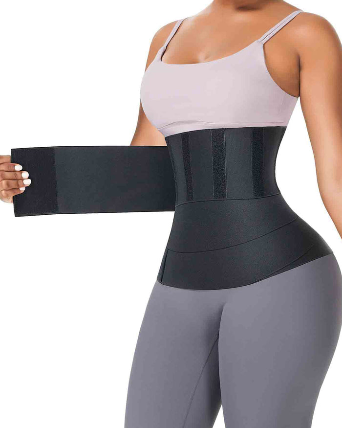 Waist Trainer for Women Sauna Trimmer Belt Waist Cincher Tummy Wrap Plus Size Snatch Me Up Bandage