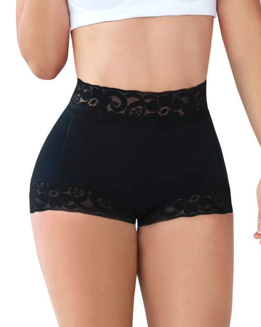 🔥Limited-time clearance sale🔥Women Lace Classic Daily Wear Body Shaper Butt Lifter Panty Smoothing Brief