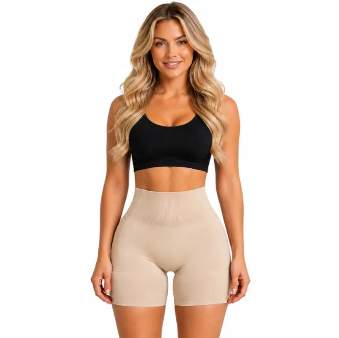 Fajas moldeadoras para mujer, bragas de control de abdomen, moldeadoras de cuerpo, levantadoras de glúteos y cintura alta, reductoras de muslos cortos