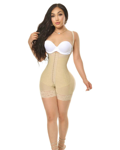 Tummy Control Body Shaper Women Open Crotch Butt Lifting Shapewear