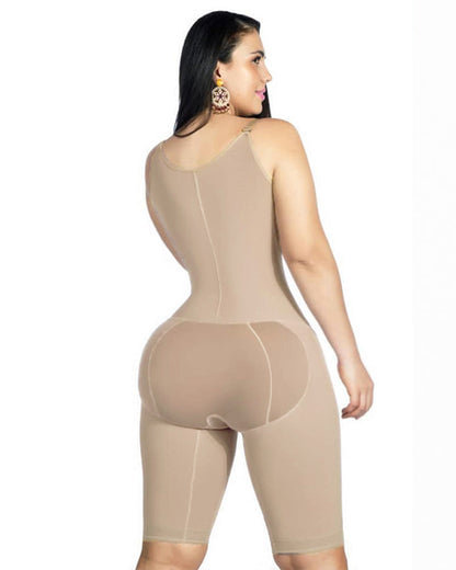 Postpartum Recovery Compression Garment Side Zipper Tummy Control Shapewear Slimming Fajas For Women