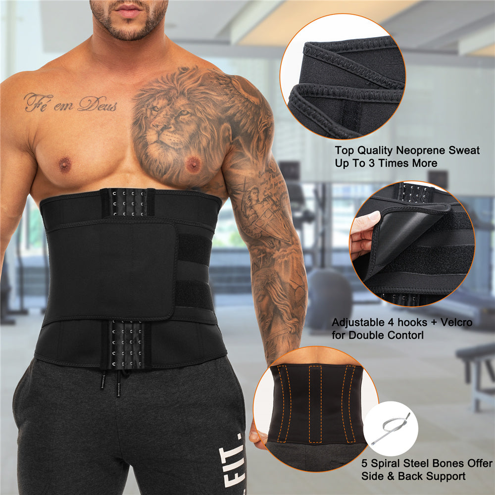 Men Neoprene Sauna Sport Girdle