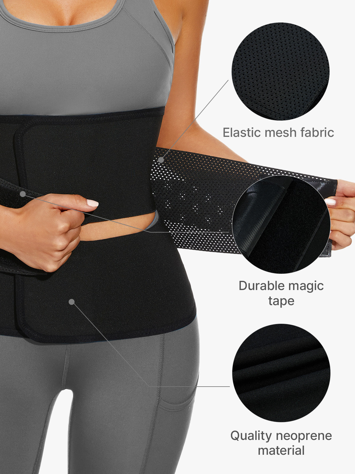 Workout Waist Trainer Tummy Control Hourglass Waist Cincher Corset