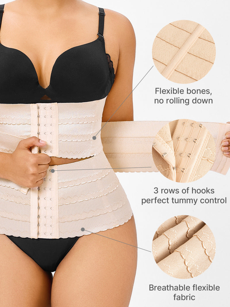 Segmented Tummy Control Waist Trainer Cincher