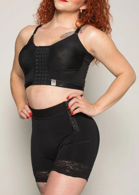 Tummy Control Shaper Short with Side Hooks