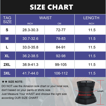 Nebility Men Upgrade Sweat Waist Trimmer for Weight Loss