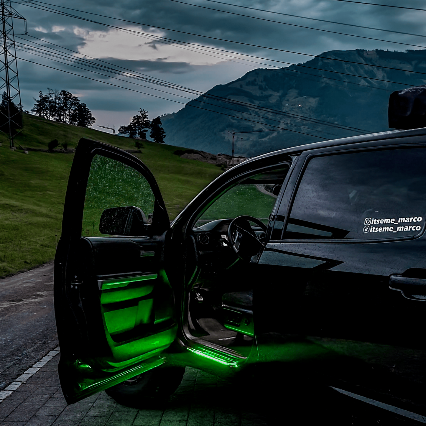 Umbral de puerta LED para coche 2.0