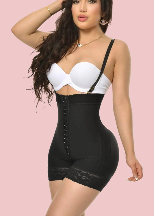 Tummy Control Body Shaper Women Open Crotch Butt Lifting Shapewear