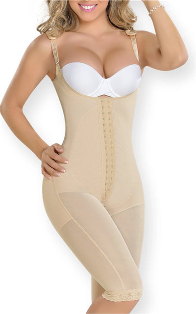 Thin Strap Long Leg Shaper