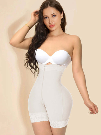 Fajas Colombianas Butt Lifter Shapewear Tummy Control Panties Crotch with Zipper