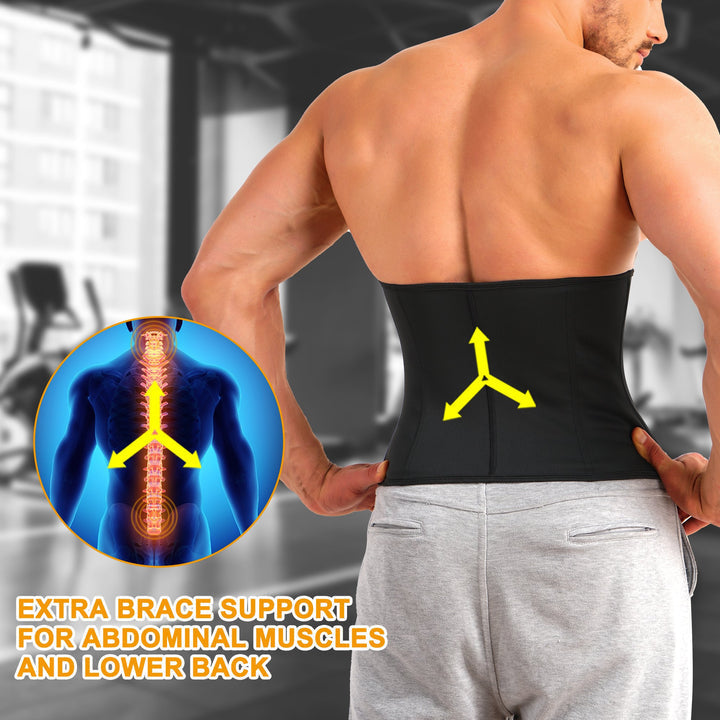 Sweat Silver Layer Fat Burning Waist Trainer