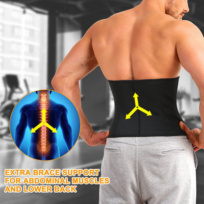 Sweat Silver Layer Fat Burning Waist Trainer