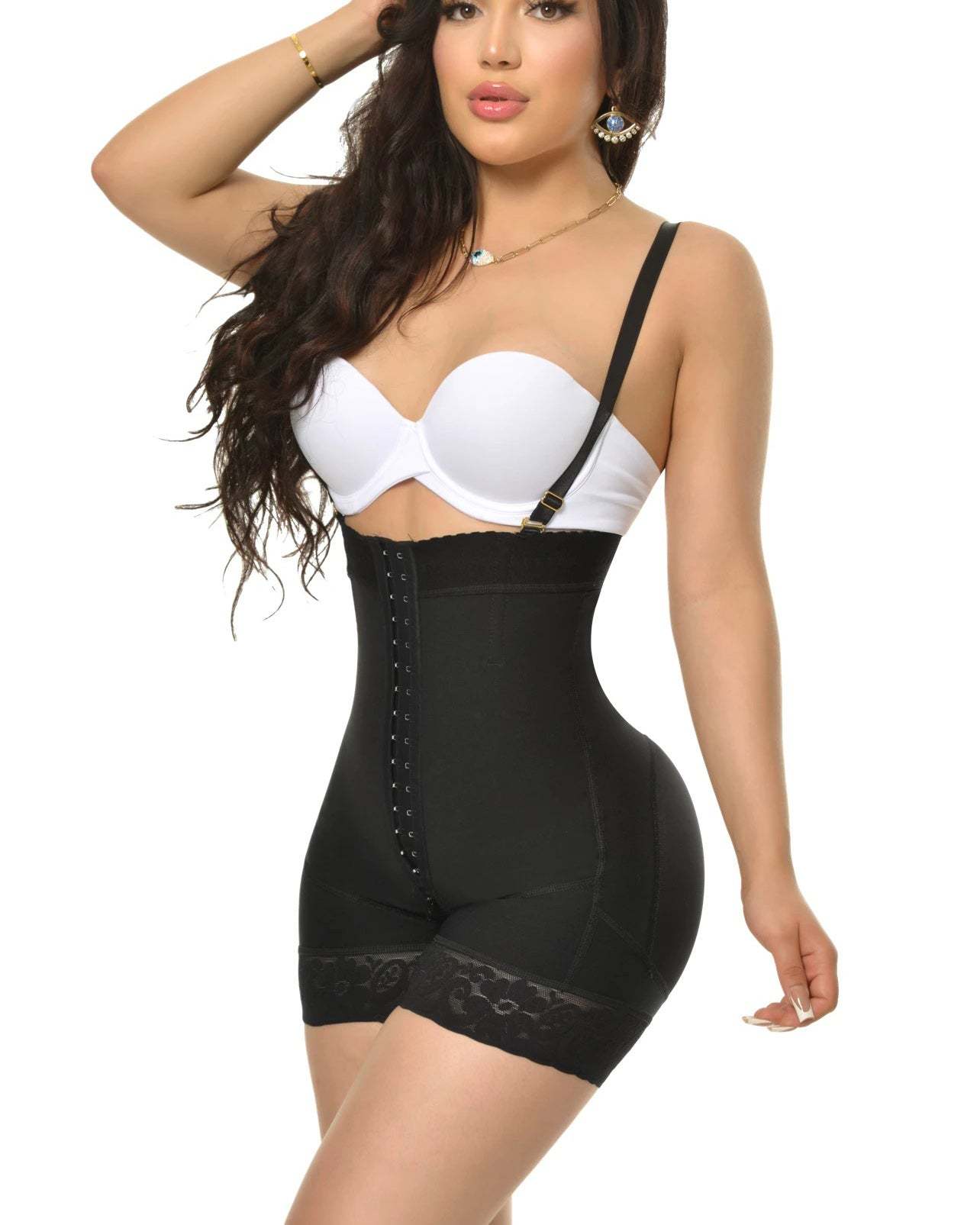 Tummy Control Body Shaper Women Open Crotch Butt Lifting Shapewear