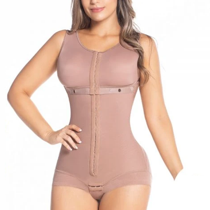 Shapewear For Women HOOK AND EYE CLOSURE Breast Support Tummy Control Triangle Bodysuit Bodyshaper