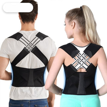 Adjustable Back Posture Belt Office Home Gym Unisex