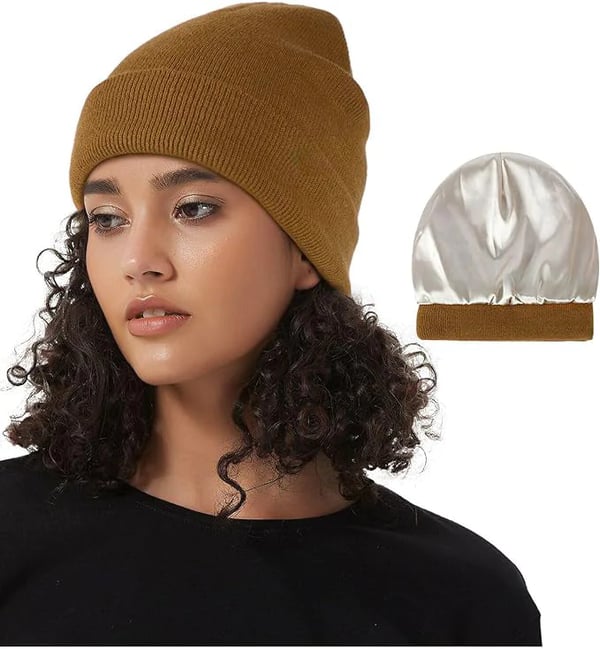 Gorro sin estática, sin frizz y sin enredos 