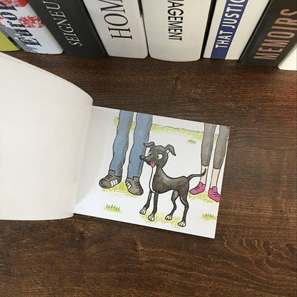 Cartoon Flip Book romantic Proposal gift Creative gift Lover's gift