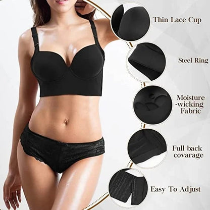 Bra with shapewear incorporated（Grey&Pink）
