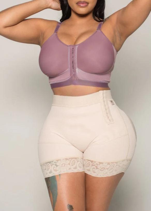 Tummy Control Shaper Short with Side Hooks