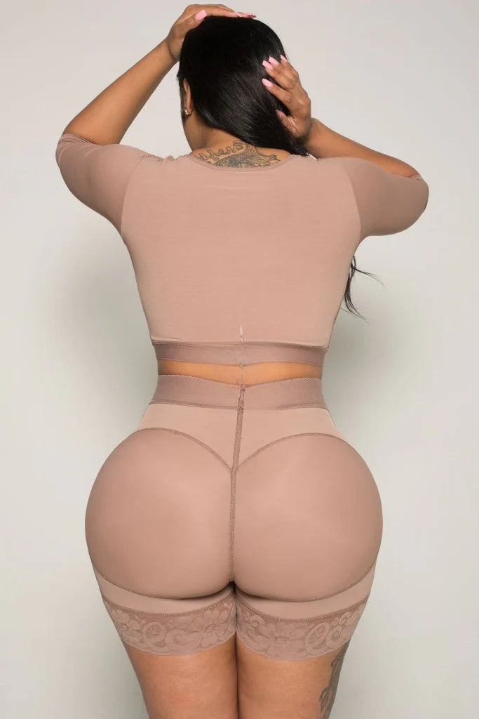 Tummy Control Shaper Short with Side Hooks
