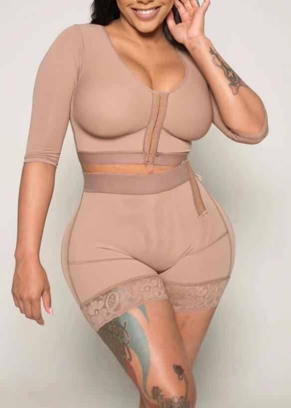 Tummy Control Shaper Short with Side Hooks