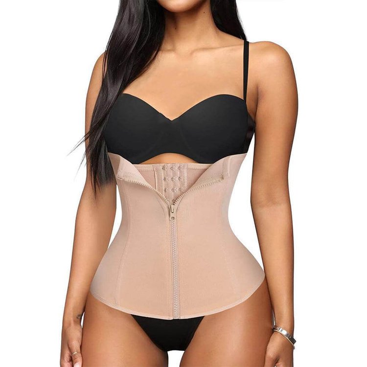 Zipper Hook Double Control Waist Cincher