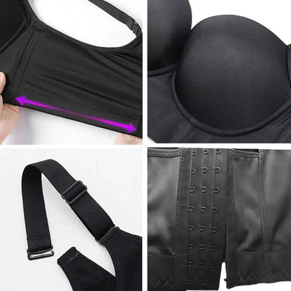 Bra with shapewear incorporated（Grey&Pink）