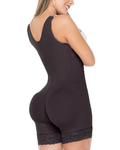 Women Body Shaper Underwear Bodysuit Shapewear For Weight Loss Strapless Slimming Compression Garment Zipper Fajas