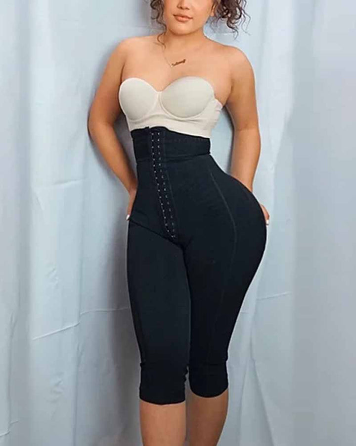 Women Tummy Control Body Shaper Butt Lifter Thigh Slimmer Faja Plus Size