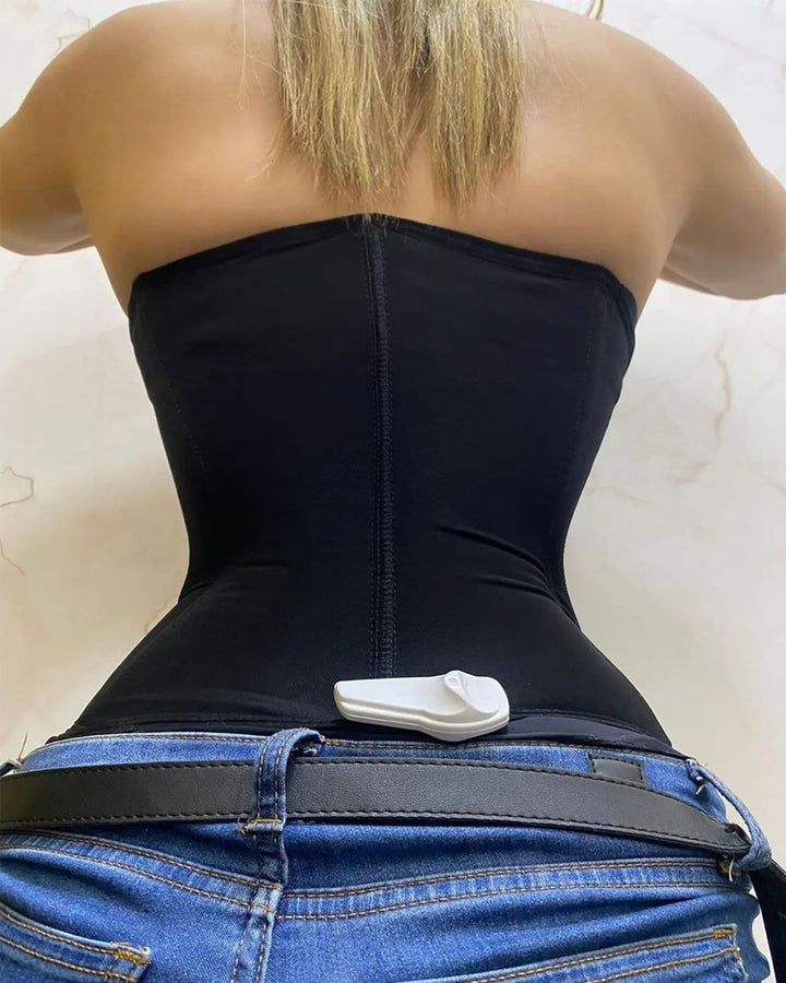 High Compression Waist Trainer Abdominal Control Hourglass Chart Cincher