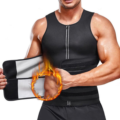 Chaleco ligero de entrenamiento para ciclo térmico con cinturones dobles 