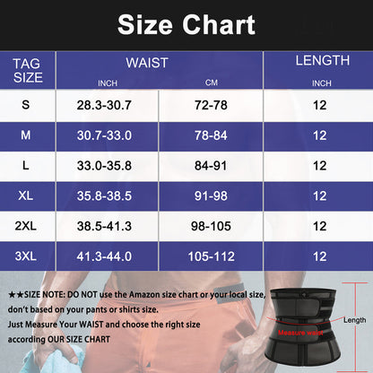 Men Double Straps Tummy Control Waist Trainer